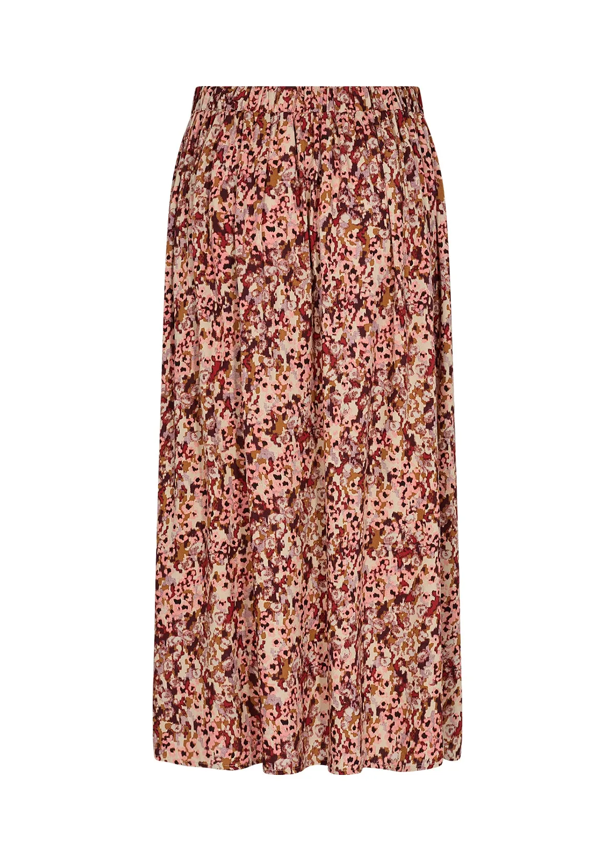 40248- Rust Print Skirt - Soya Concept