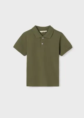 890 - Basic s/s polo for teen boy - Jungle