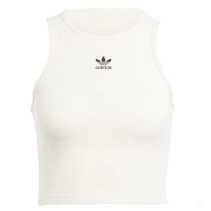 adidas  |Crew Neck Blended Fabrics Street Style Bi-color Plain Cotton