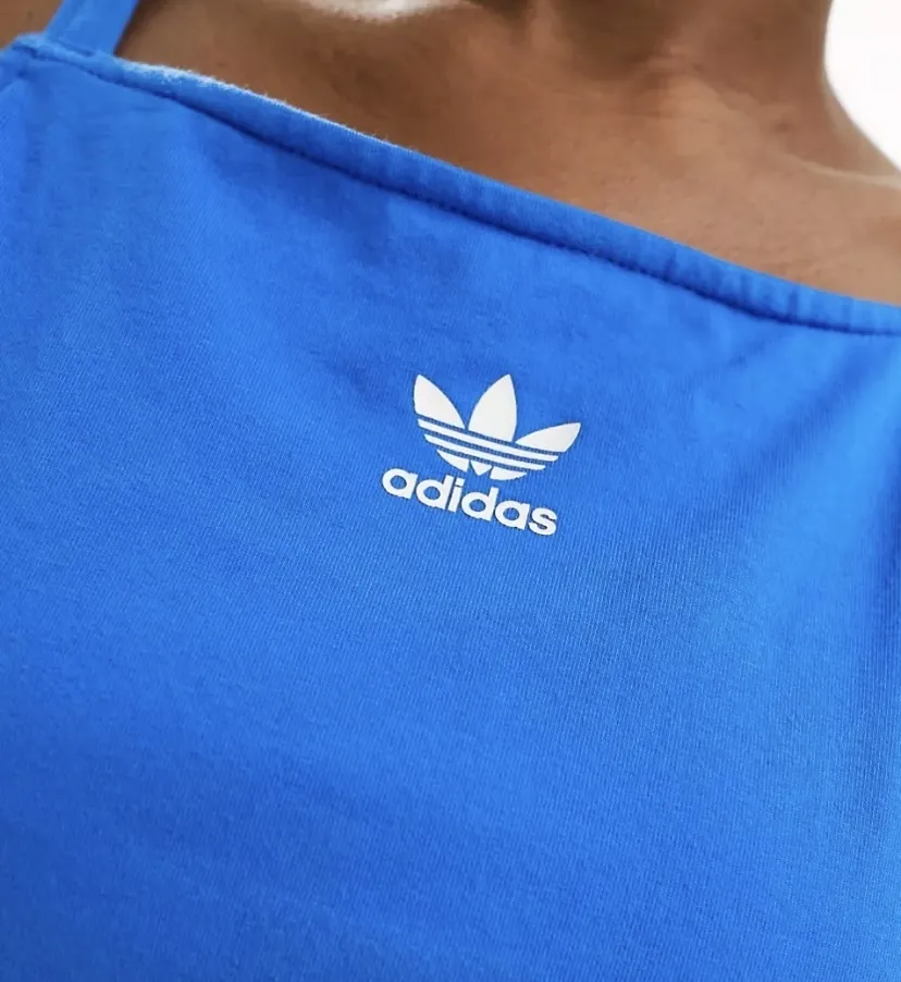 adidas  |Stripes Blended Fabrics Street Style Plain Logo Loungewear