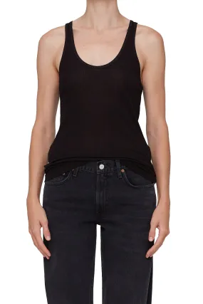 Agolde - Karla Tank - Black