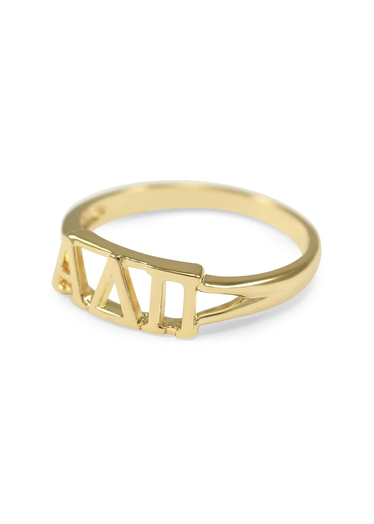 Alpha Delta Pi Sunshine Gold Ring