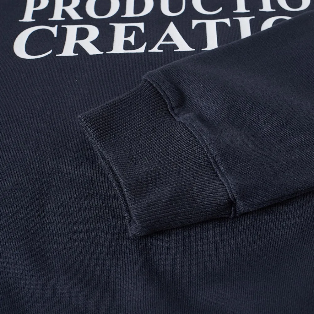 A.P.C. Atelier de Production Crew SweatDark Navy