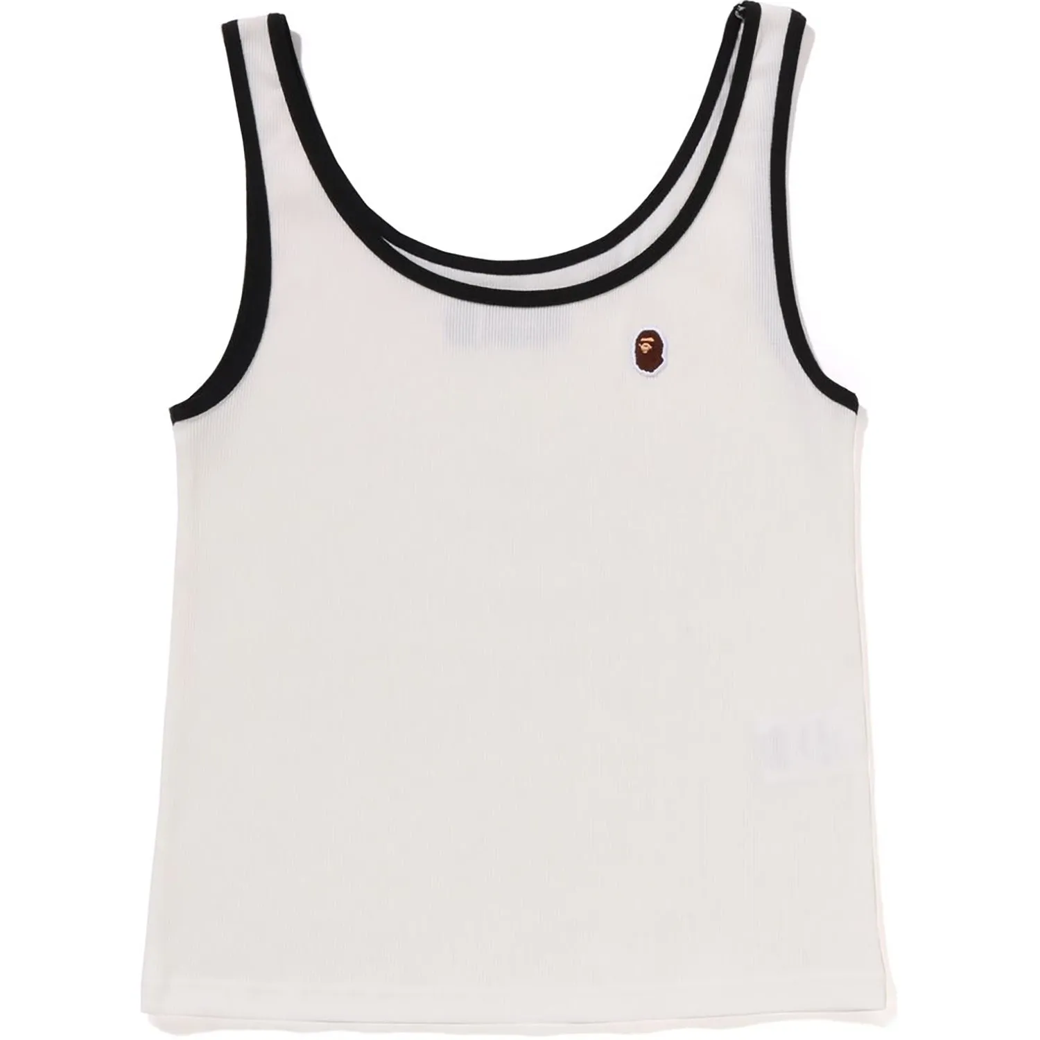 APE HEAD ONE POINT RIB TANK TOP LADIES