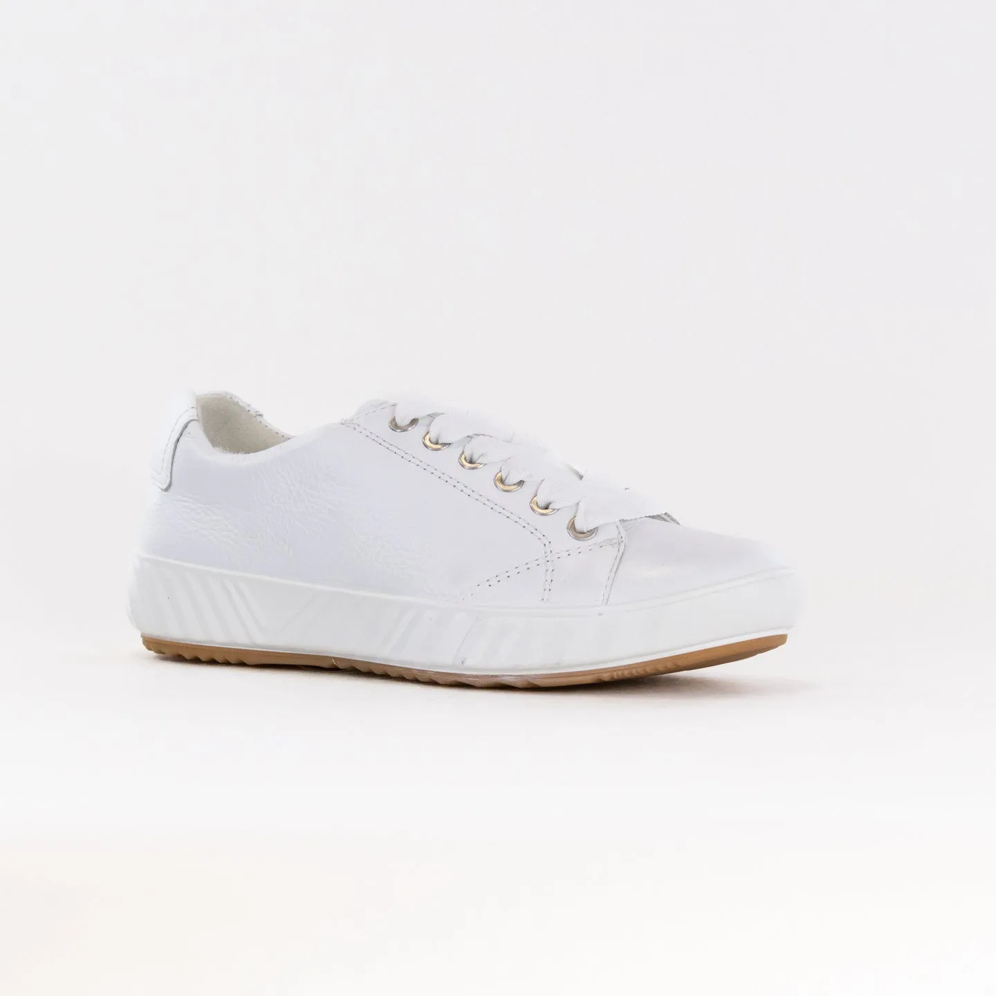 Ara Alexandria Lace Up Sneaker (Women's) - White Leather