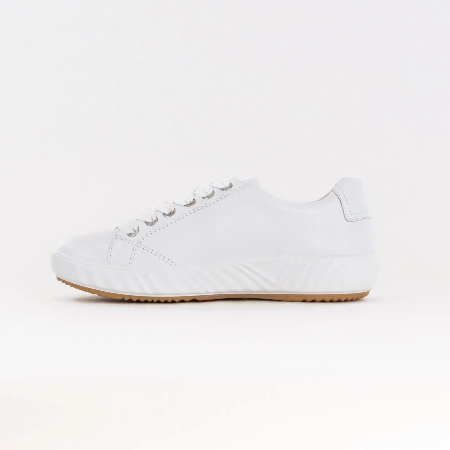 Ara Alexandria Lace Up Sneaker (Women's) - White Leather