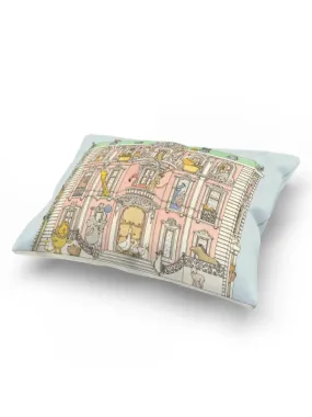 Atelier Choux Paris Satin Cushion Monceau Mansion 30X40cm