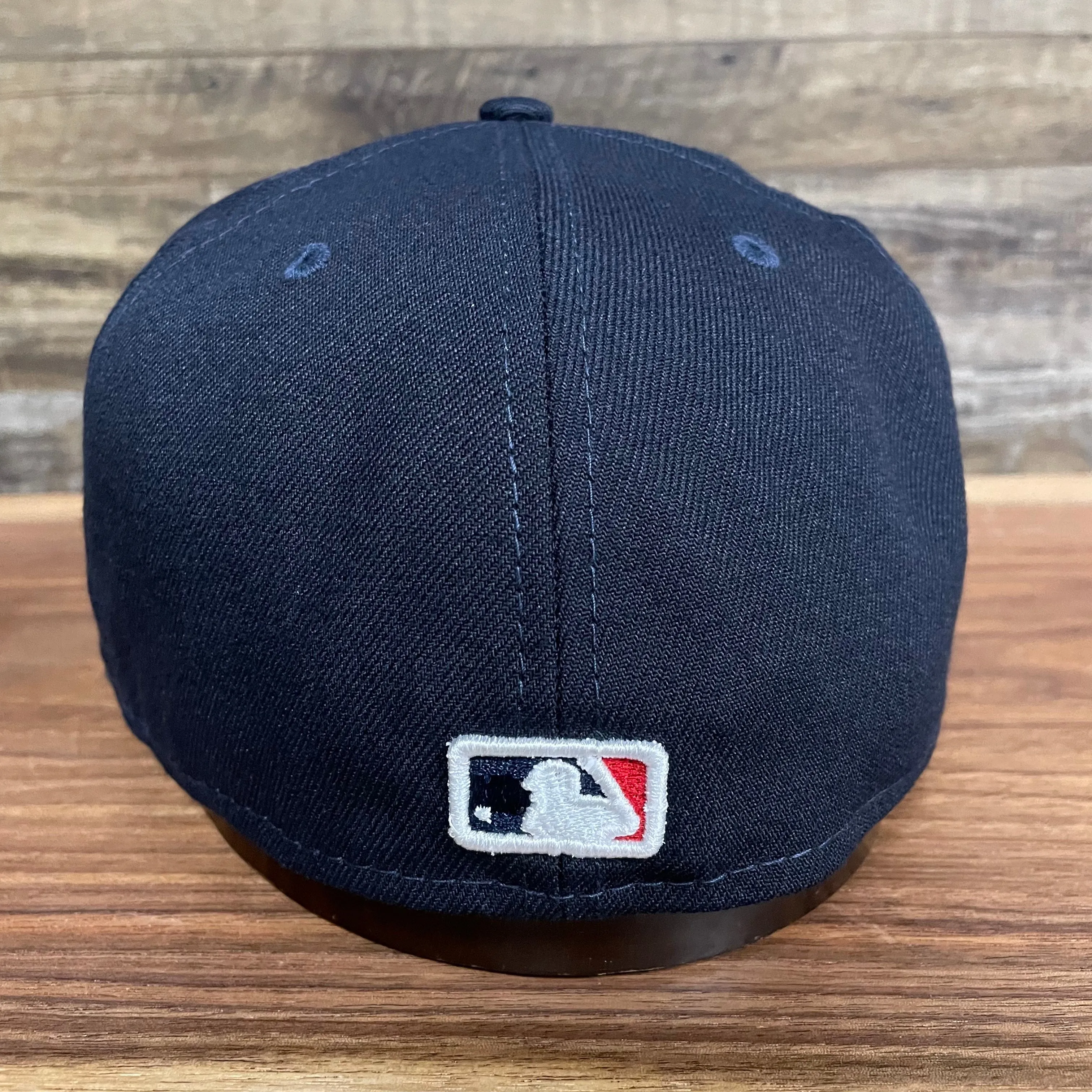 Atlanta Braves City Cluster Side Patch Gray Bottom Navy 59Fifty Fitted Cap