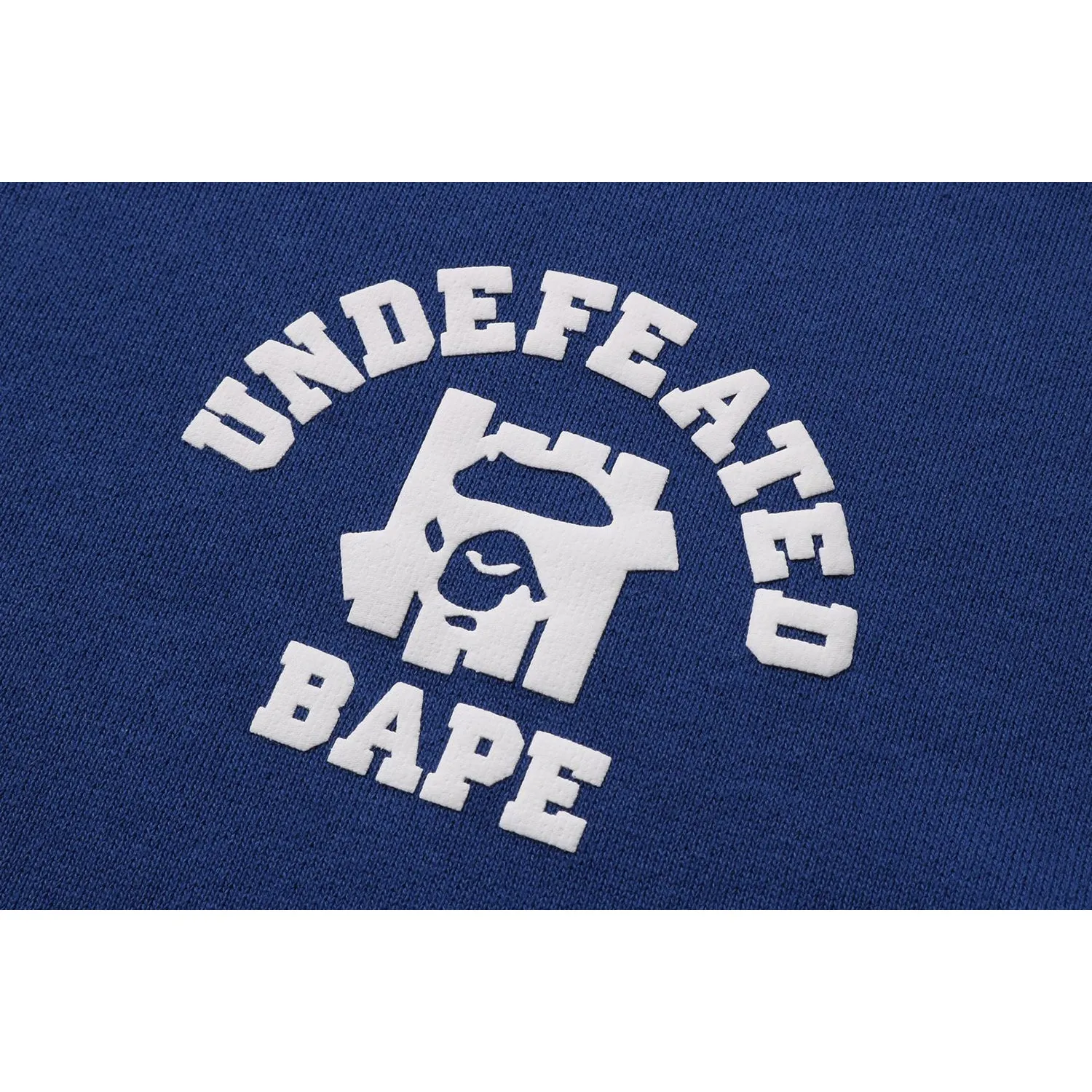 BAPE X UNDEFEATED COLOR CAMO RELAXED ZIP HOODIE MENS