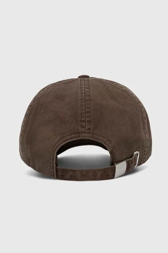 Barbour cotton baseball cap green color