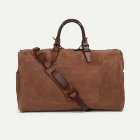 Bleu de Chauffe Hobo Travel Bag - Brown