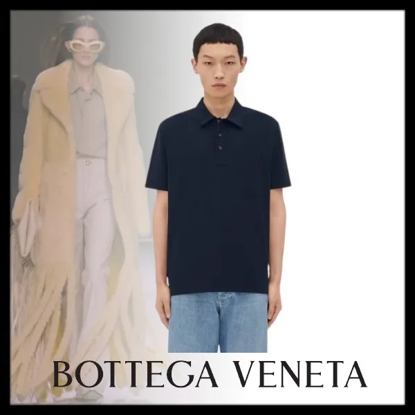 BOTTEGA VENETA  |Light cotton piquet polo