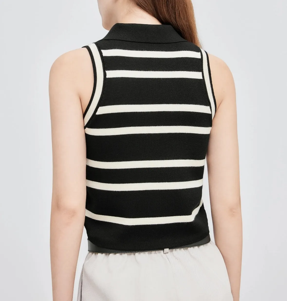 Cider  |Stripes Casual Style Sleeveless Street Style