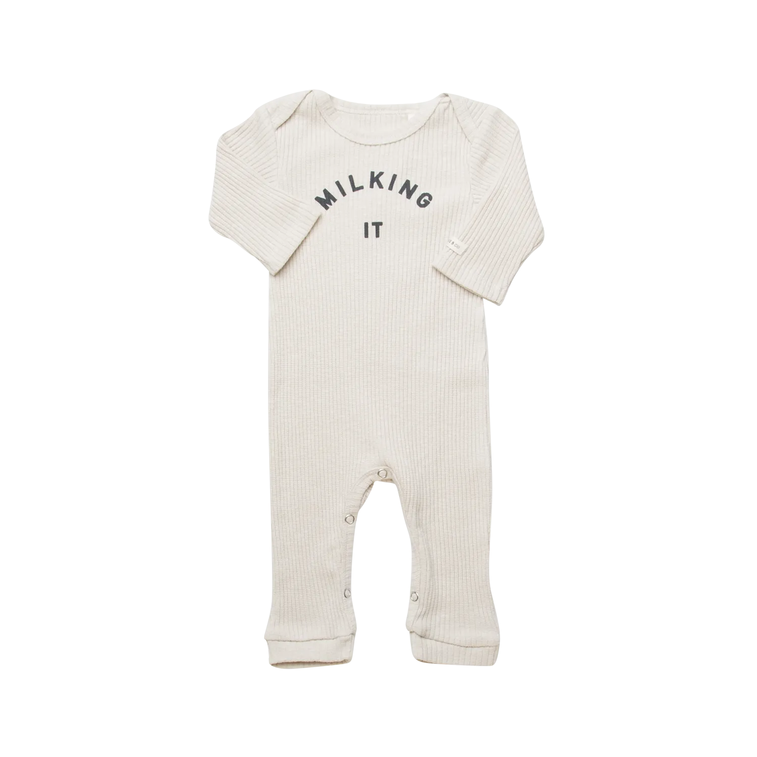 Claude&Co - Milking It Sleepsuit in Oat