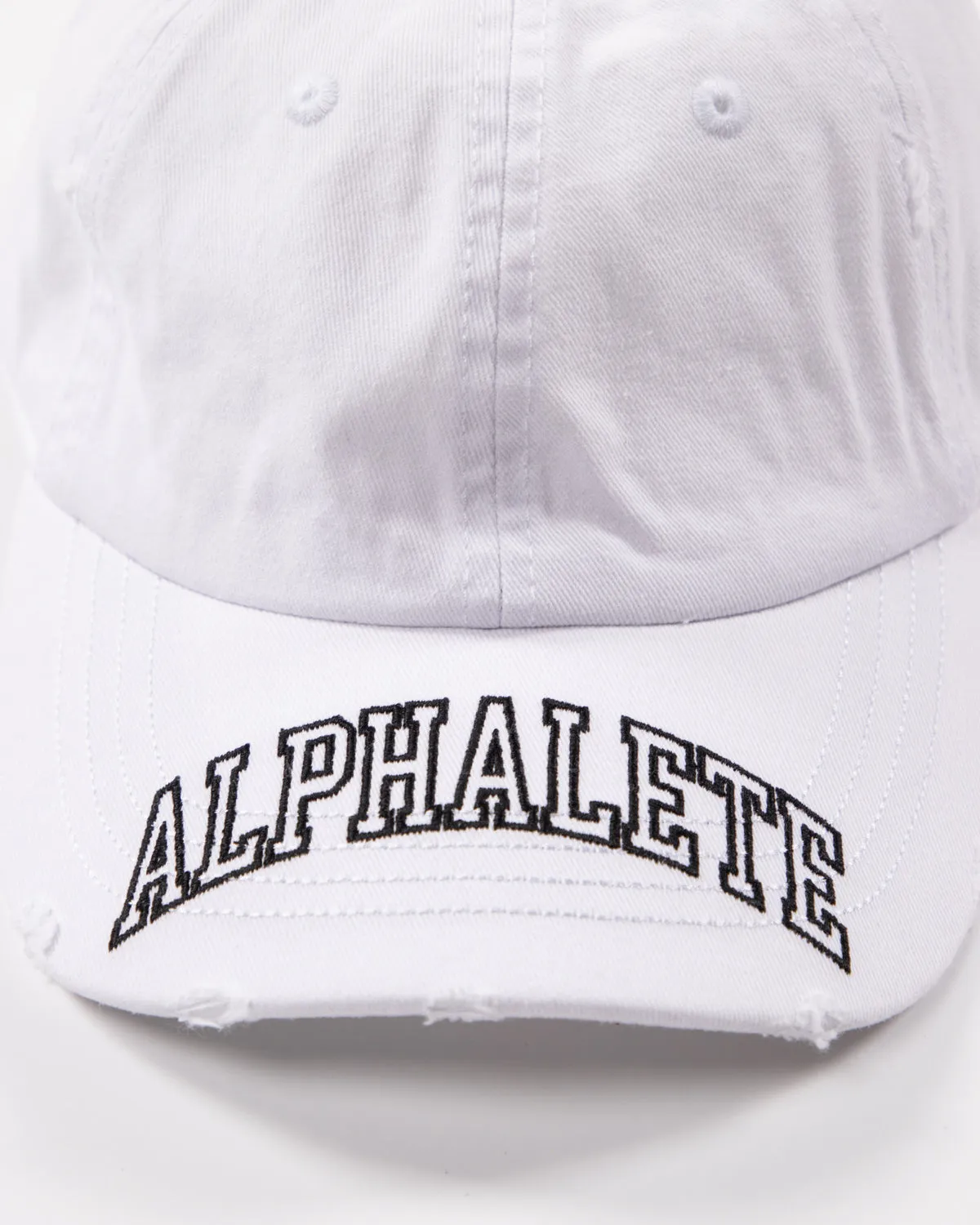 Collegiate Vintage Cap - White