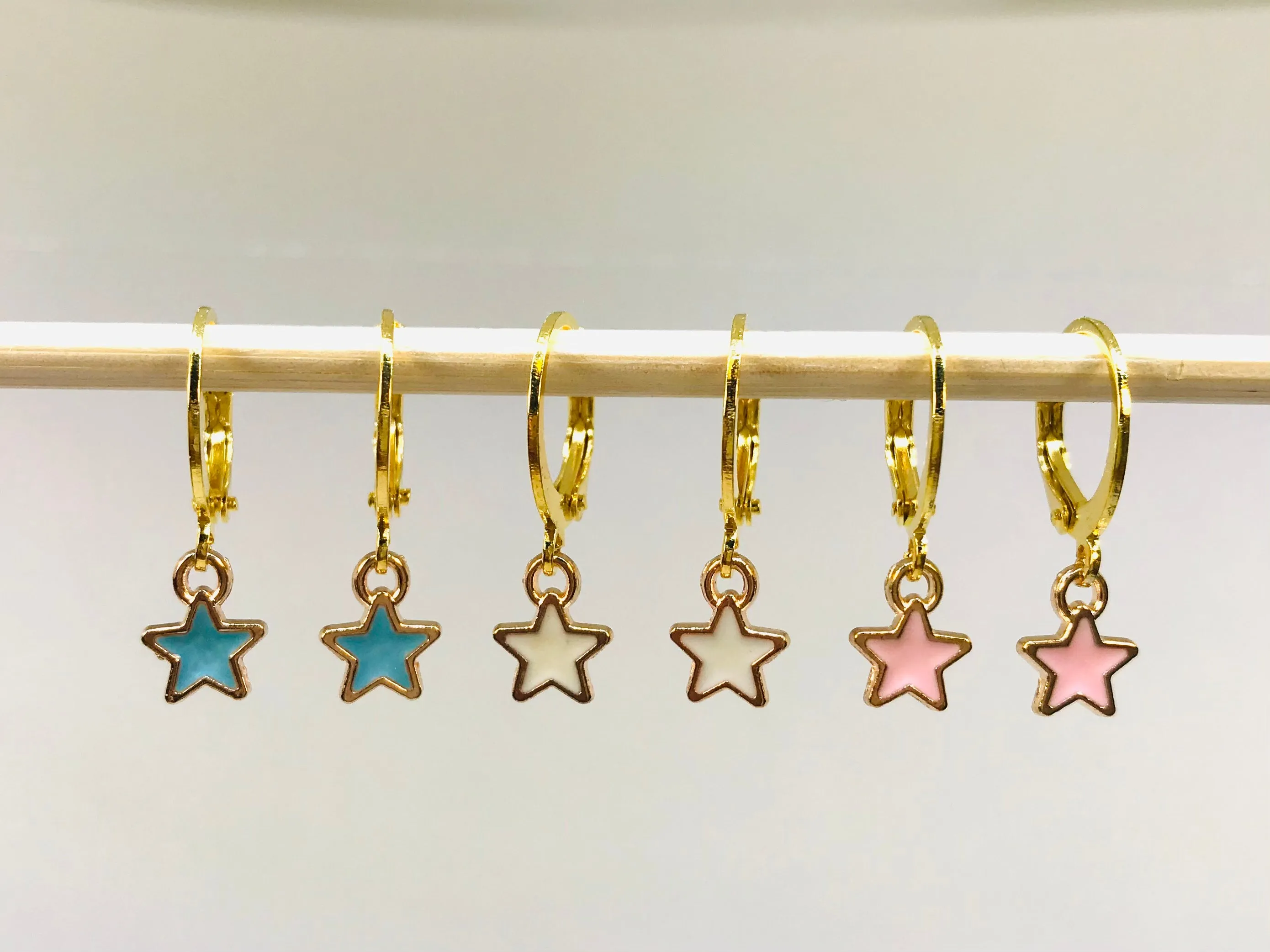 Dainty Star Earrings