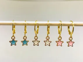 Dainty Star Earrings