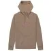 Emporio Armani Oversized Rope Effect Embroided Eagle Hoodie Morel