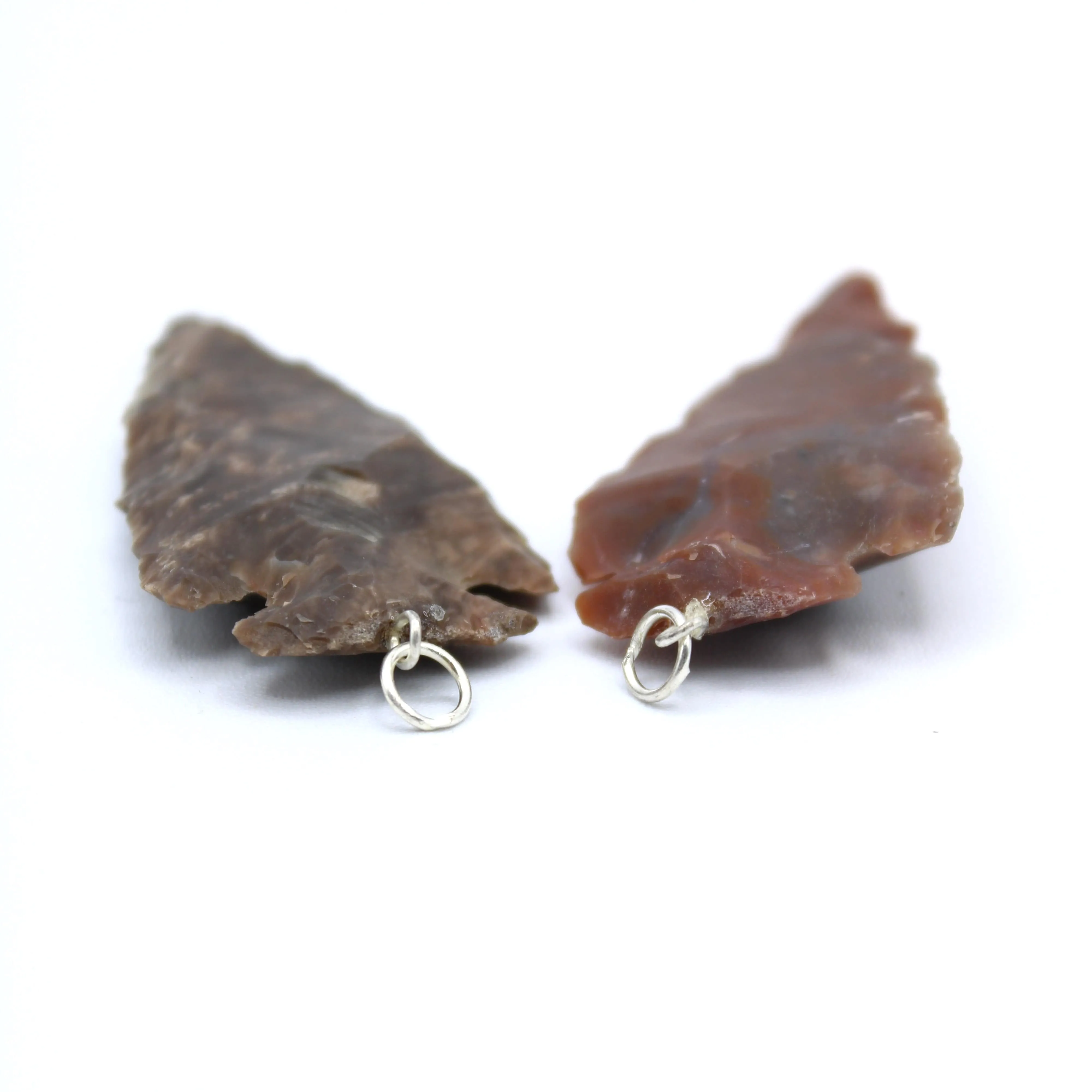 Flint Arrowhead Pendants