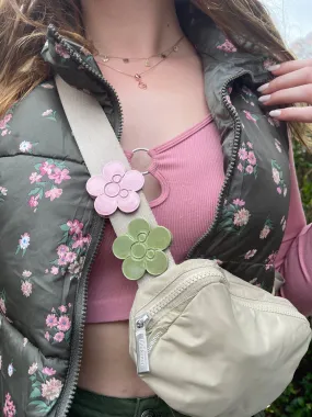 Flower Belt and Bag Charm