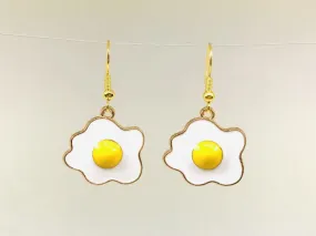 Fried Egg Earrings