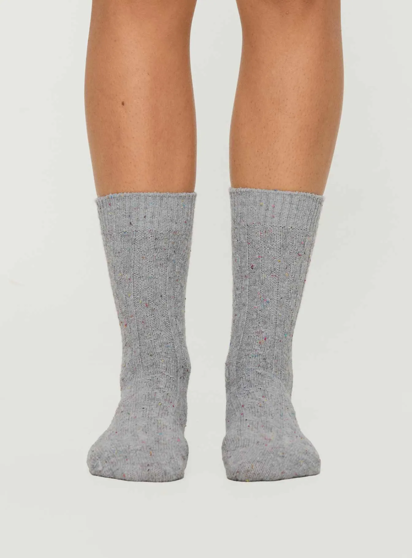 Gatlin Socks Grey Marle