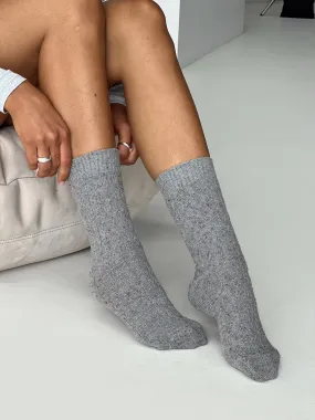 Gatlin Socks Grey Marle