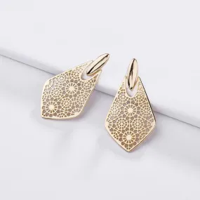 Gold Color Kendra Scott Inspired Earrings