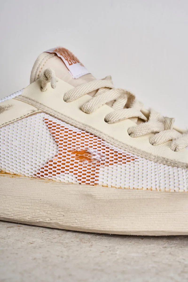 GOLDEN GOOSE Sneakers uomo Stardan con effetto vissuto