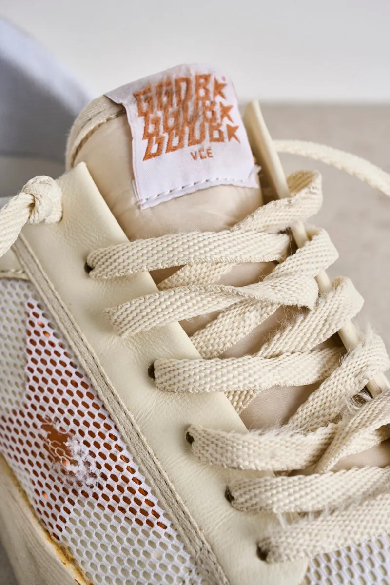 GOLDEN GOOSE Sneakers uomo Stardan con effetto vissuto