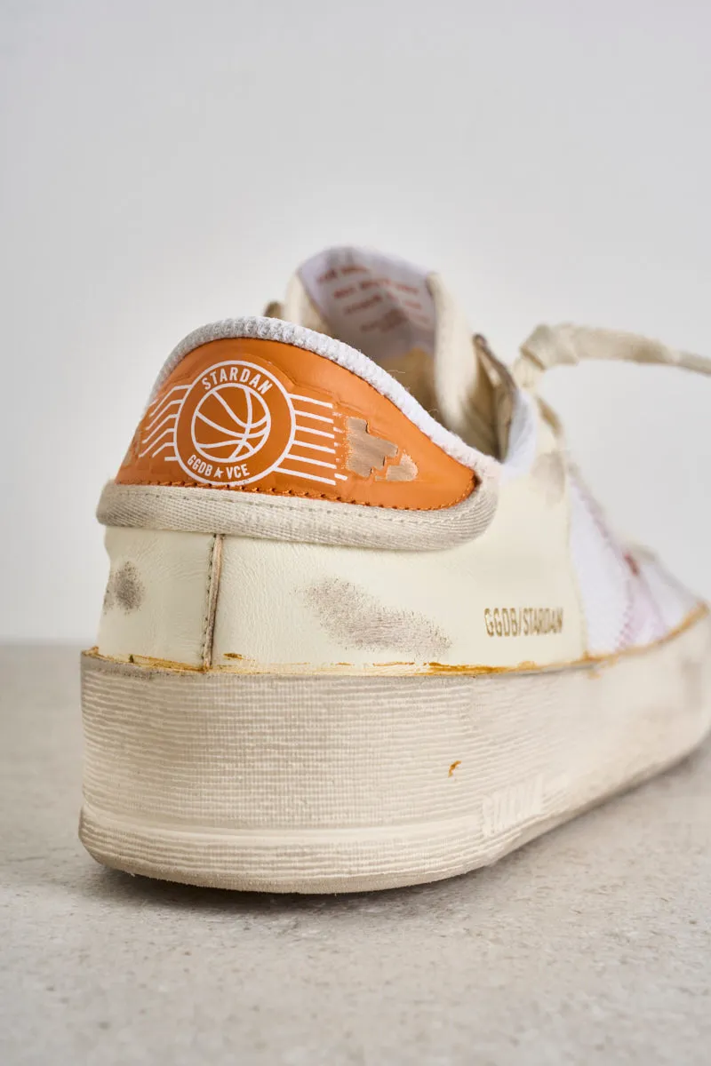 GOLDEN GOOSE Sneakers uomo Stardan con effetto vissuto