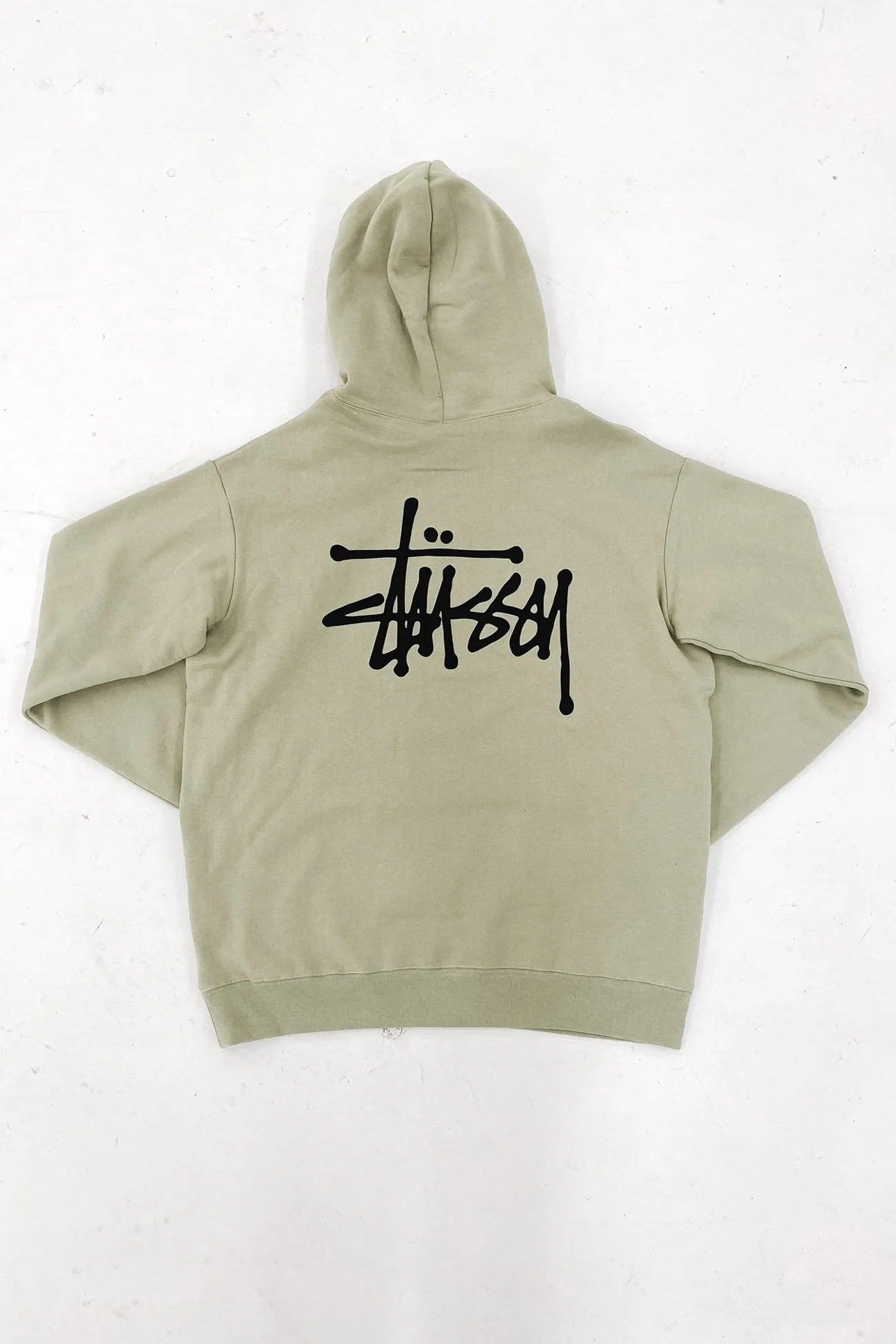 Graffiti LCB Fleece Hood Olive Grey