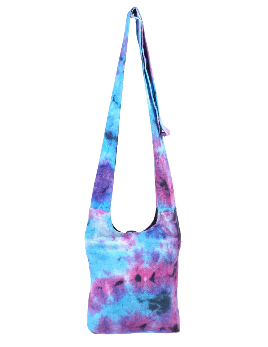 Graphic Print Tie Dye Mini Bag