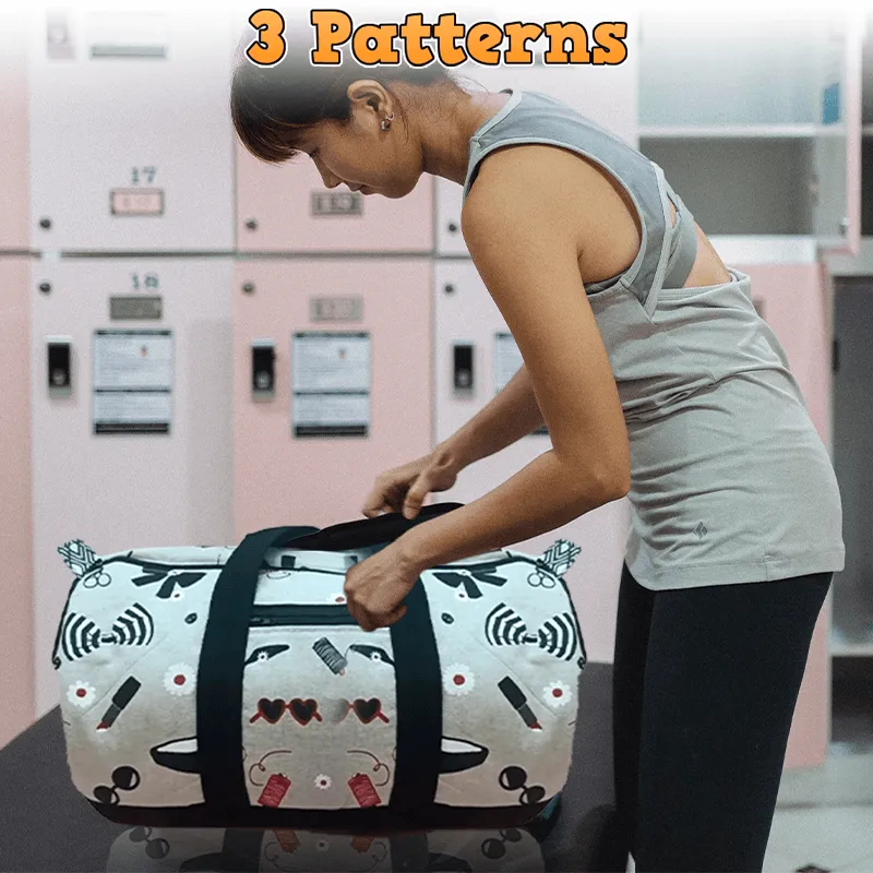 Gym Duffel Bag PDF Download Pattern (3 sizes included)