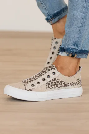 Gypsy Jazz Alice Sneakers- Cream Leopard