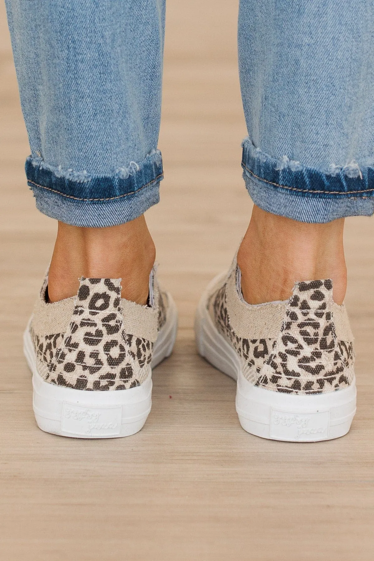 Gypsy Jazz Alice Sneakers- Cream Leopard