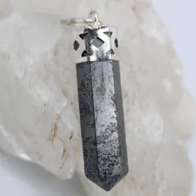 Hematite Point Pendants