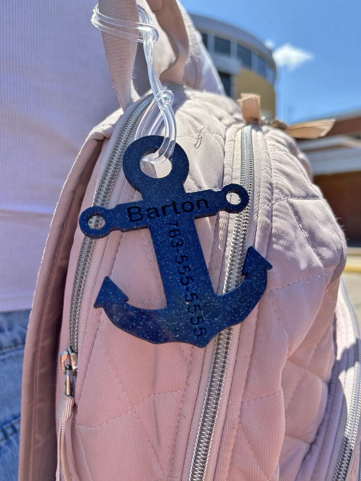 Hometown Skipper Anchor Bag Tag