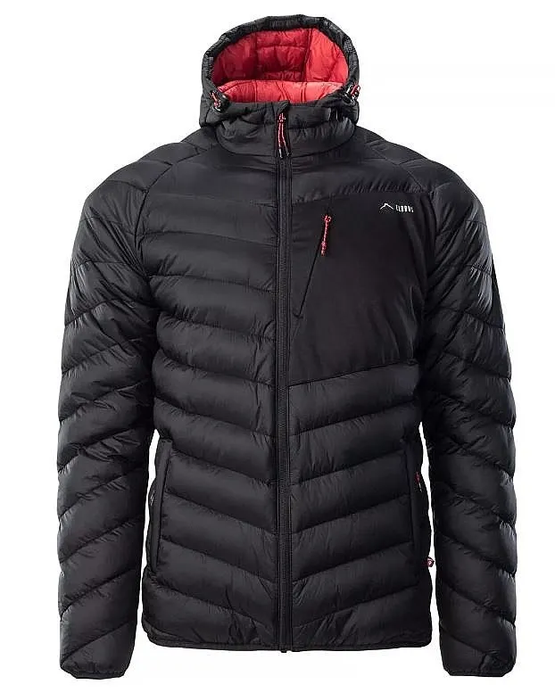 jacket Elbrus Fannar II - Black/Molten Lava - men´s