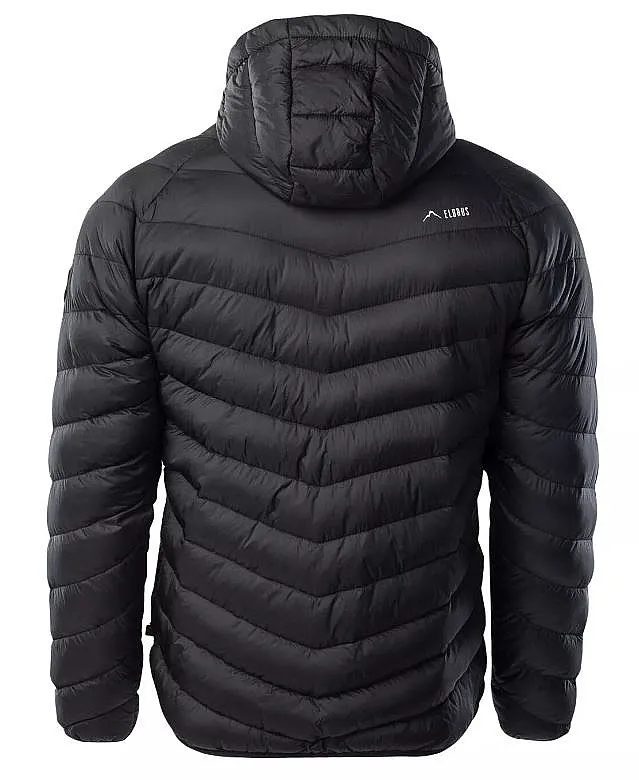 jacket Elbrus Fannar II - Black/Molten Lava - men´s