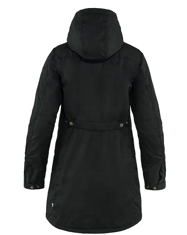 jacket Fjällräven Kiruna Padded Parka - 550/Black - women´s