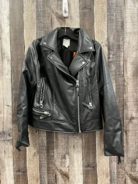 Jacket Moto By H&m In Black, Size: S