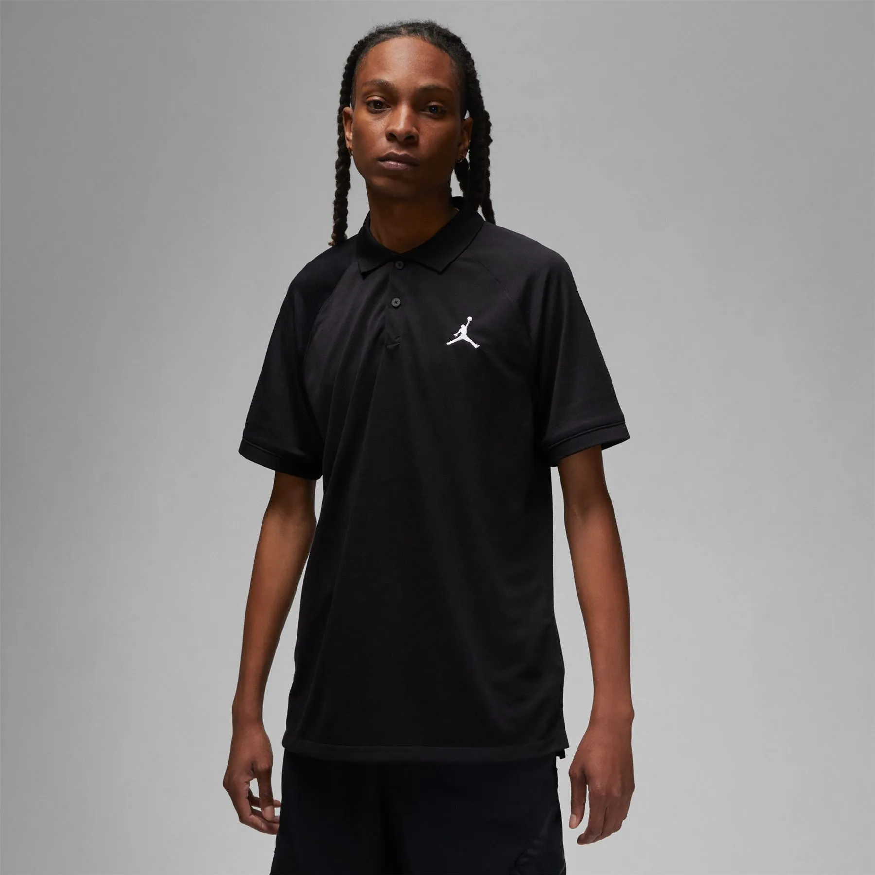 Jordan Dri-FIT Sport Regular Fit Golf Polo Black - 2024