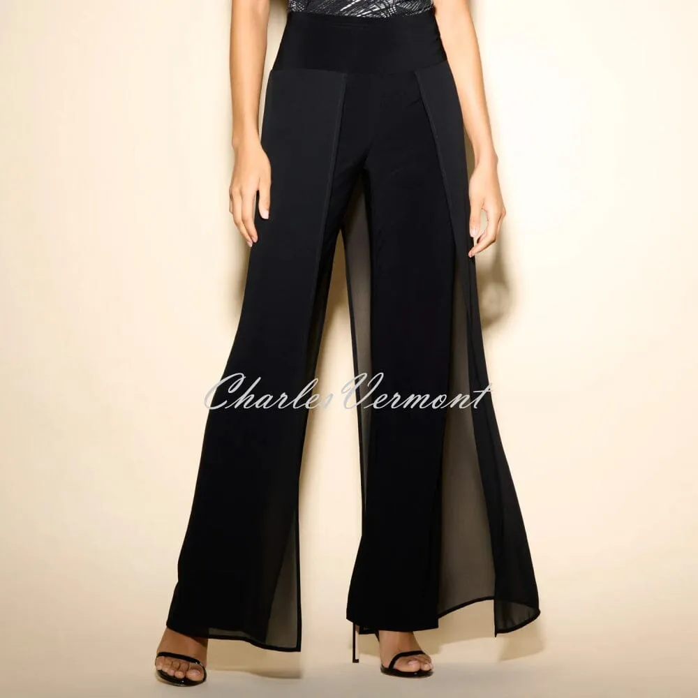 Joseph Ribkoff 'Signature' Chiffon Overlay Trouser - Style 233773