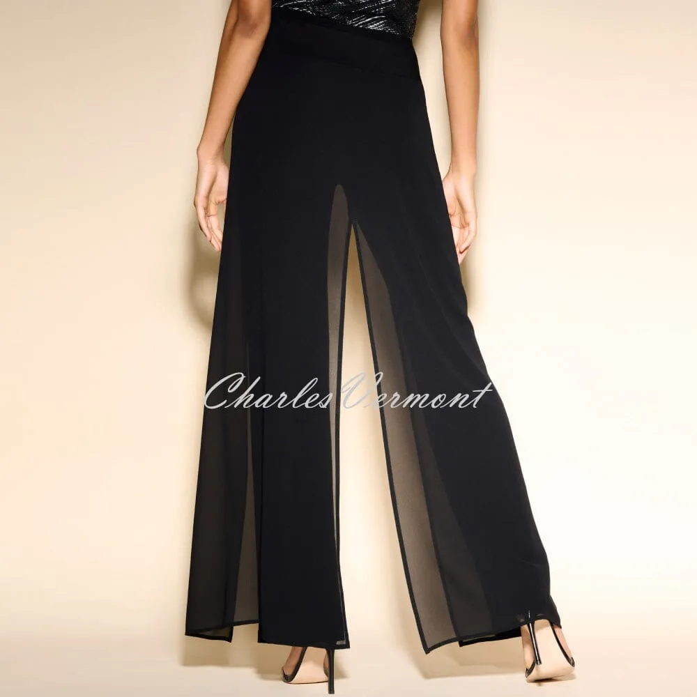 Joseph Ribkoff 'Signature' Chiffon Overlay Trouser - Style 233773