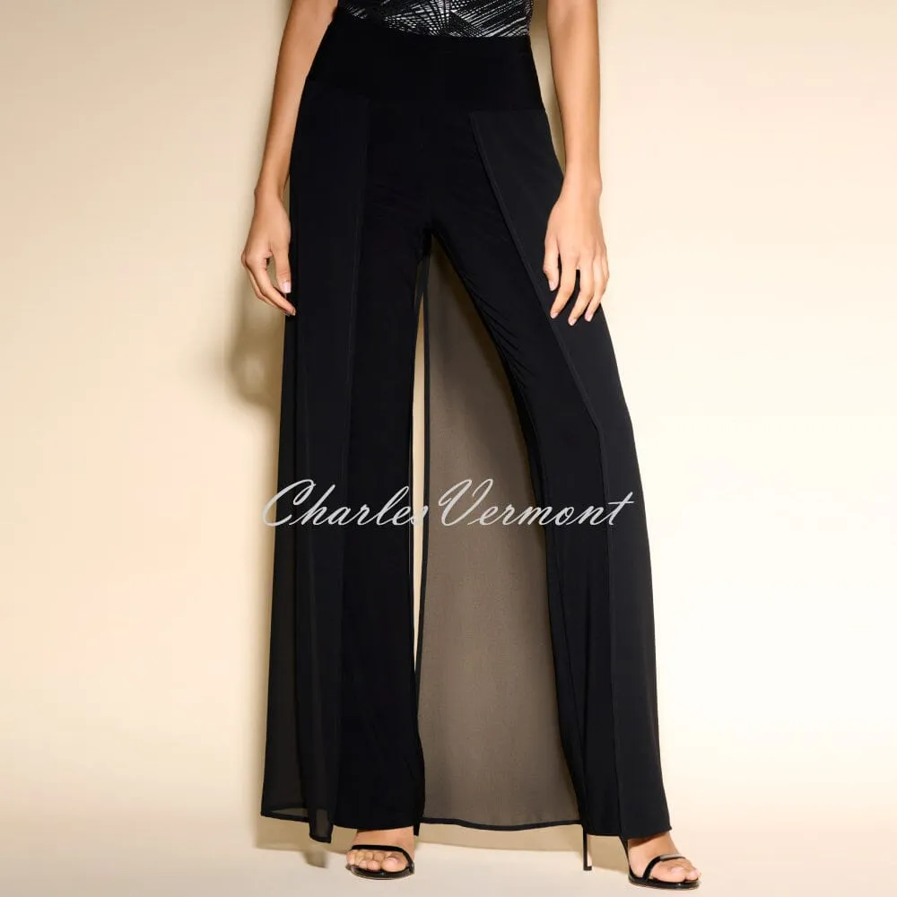 Joseph Ribkoff 'Signature' Chiffon Overlay Trouser - Style 233773