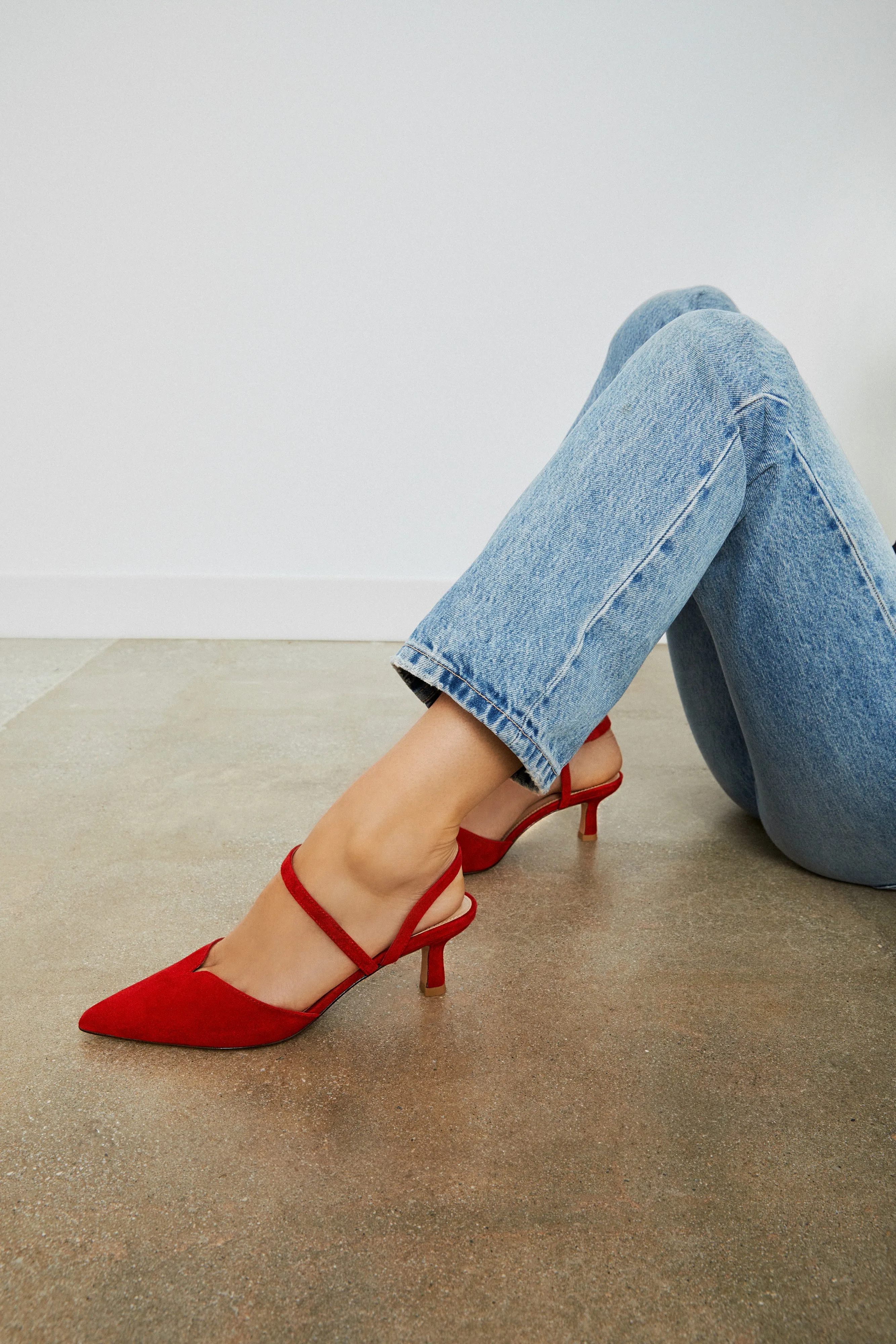 Kearn Low Heel - Red