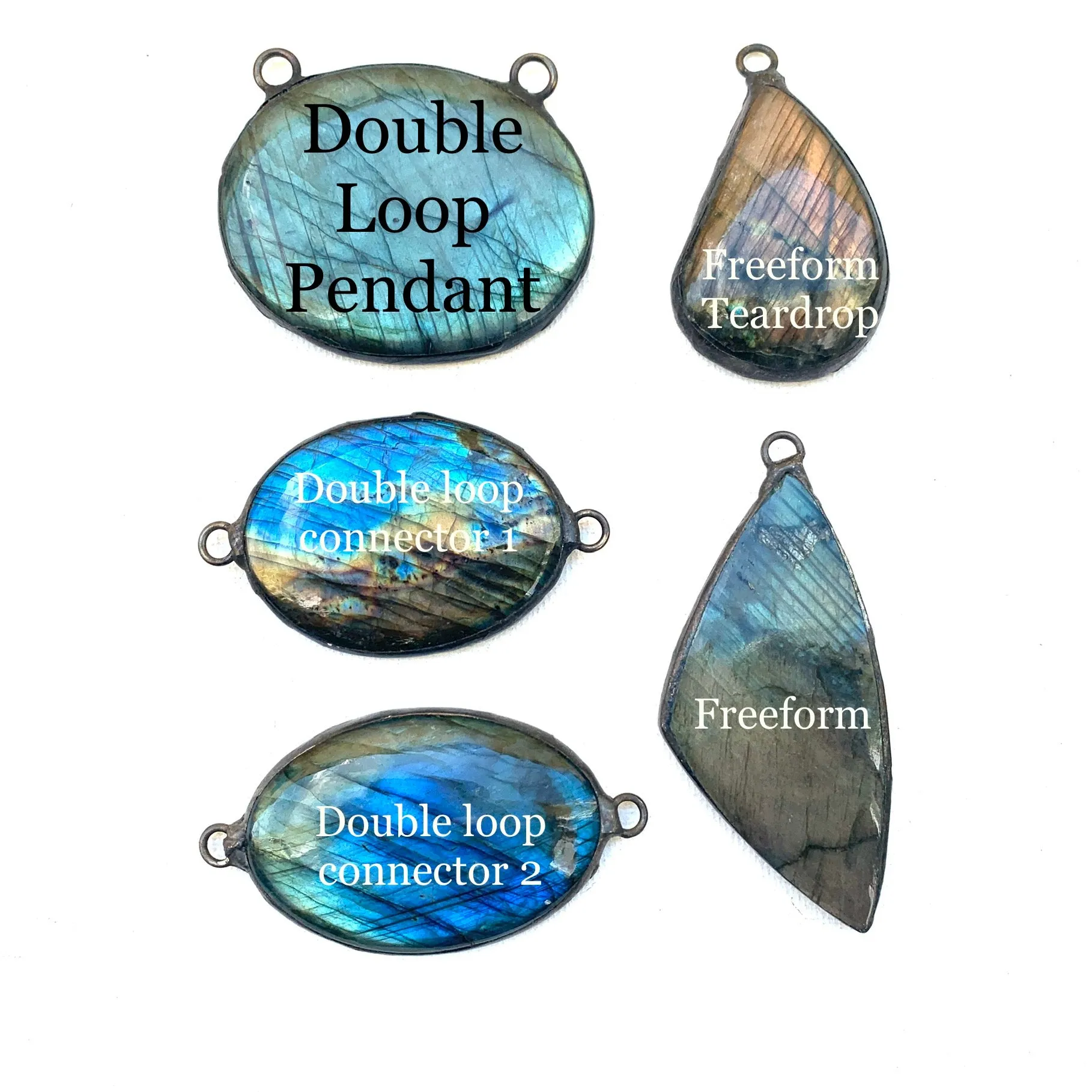 Labradorite Pendants