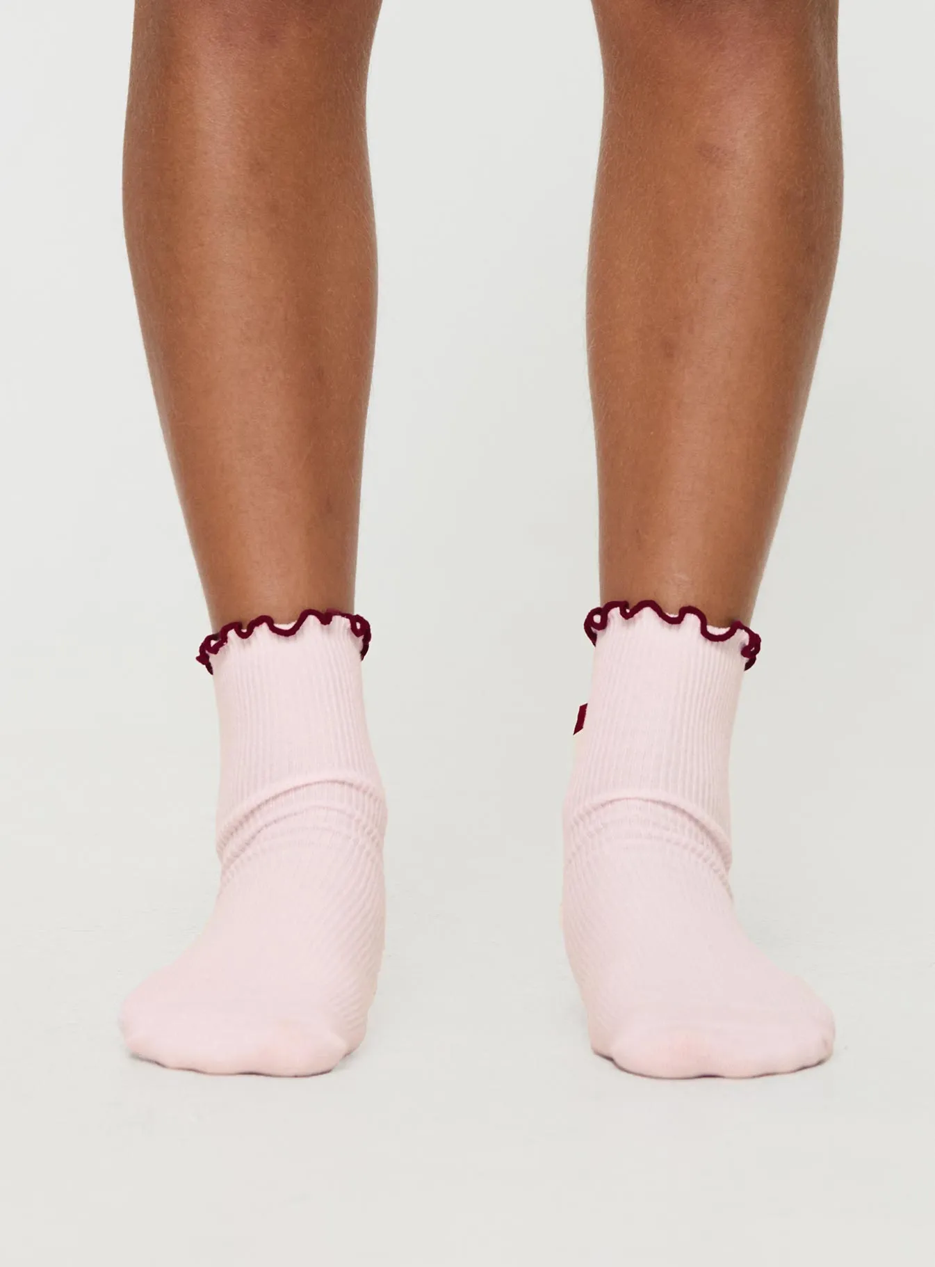 Lanter Socks Pink / Red