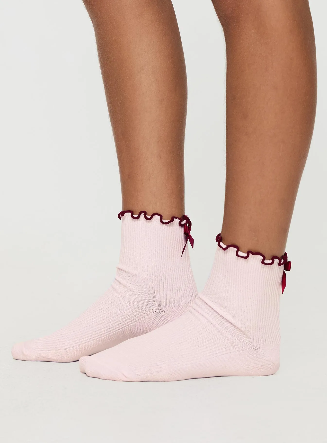 Lanter Socks Pink / Red